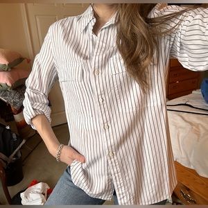 The Group BABATON Pinstripe Utility shirt size SMALL